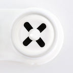 Black and White Cross Halloween Contacts