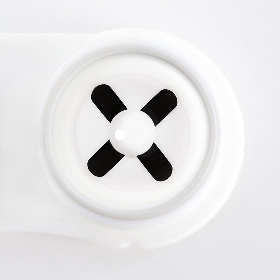 Black And White Cross Contacts
