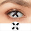 Black And White Cross Contacts