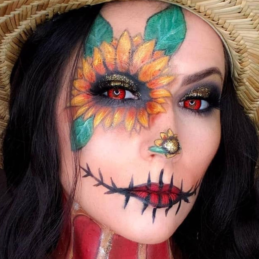 Red Twilight Volturi Vampire Contacts
