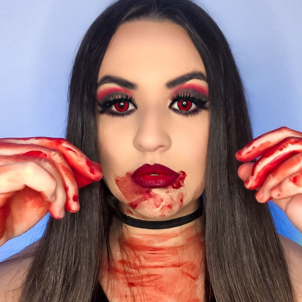 Red Twilight Volturi Vampire Contacts