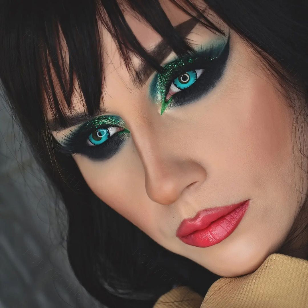 Green Vampire Halloween Contacts