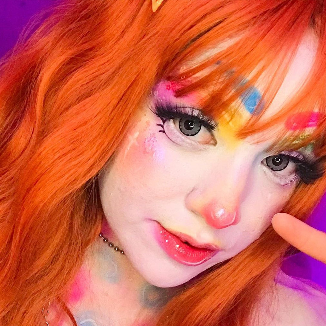 Light Gray Vampire Contacts