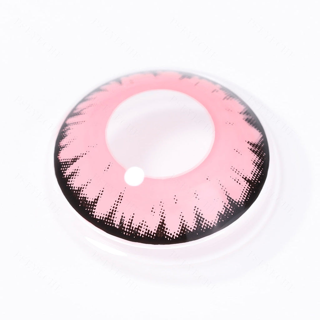 Pink Vampire Halloween Contacts for Twilight