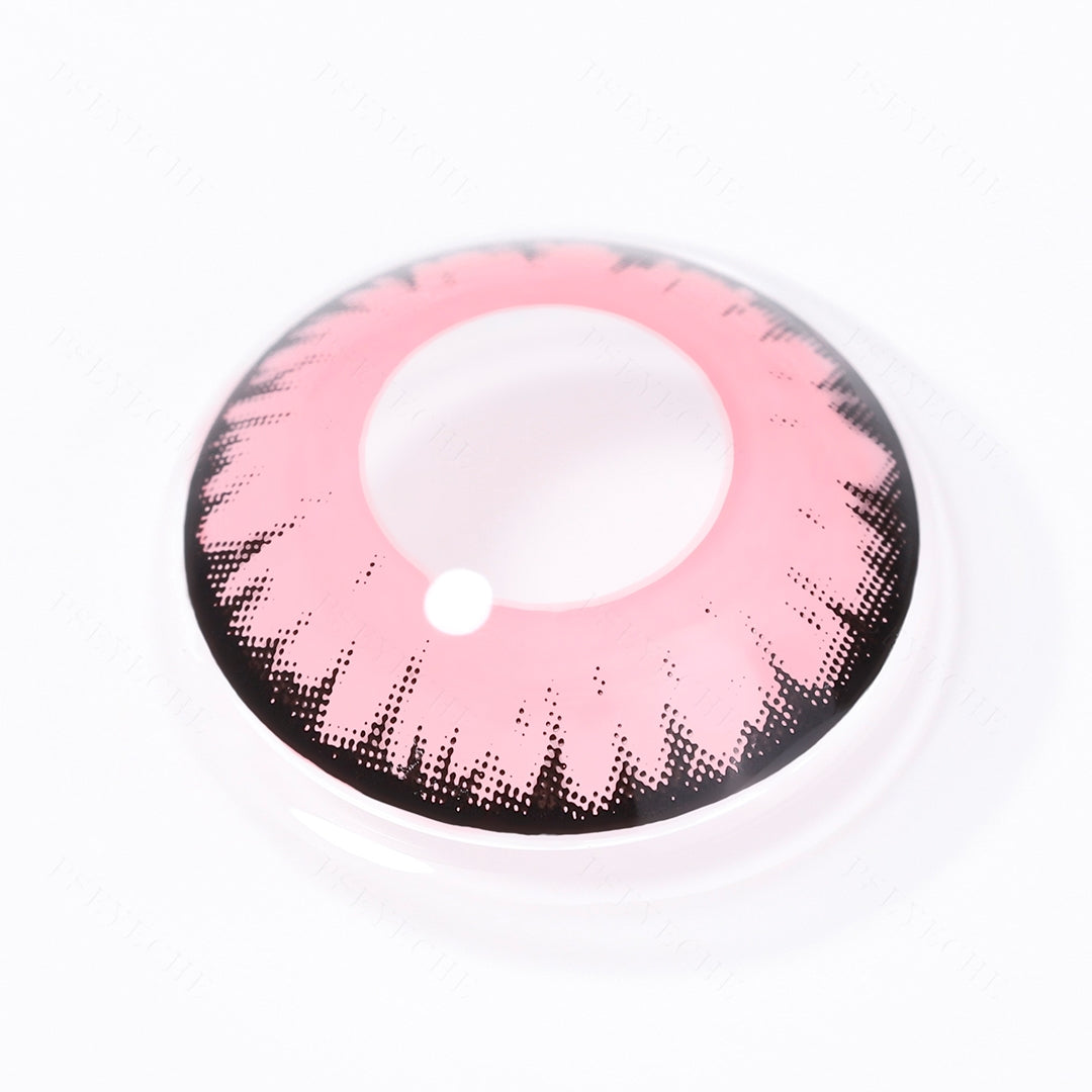 Pink Vampire Halloween Contacts for Twilight