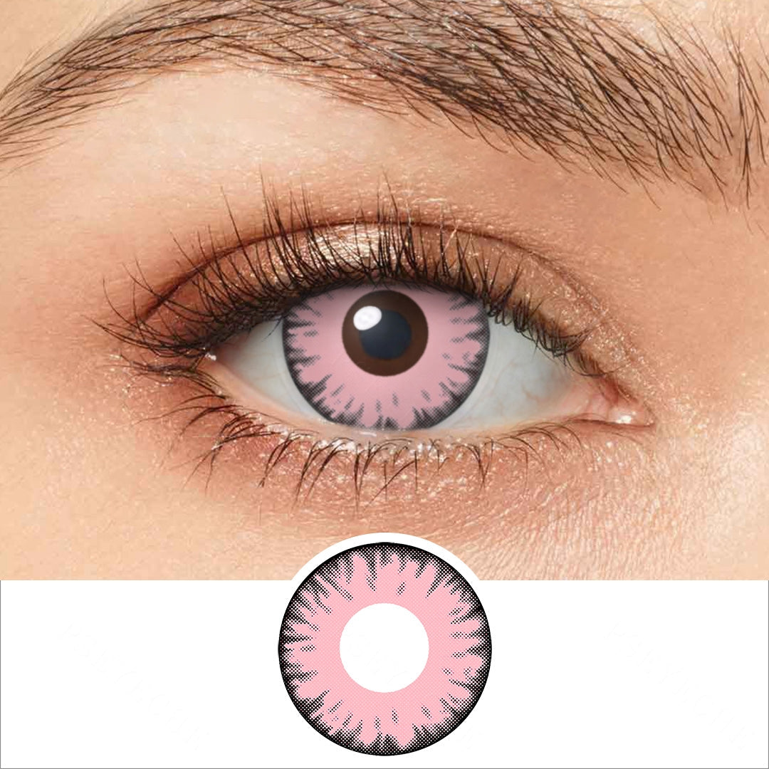 Light Pink Vampire Contacts Main image