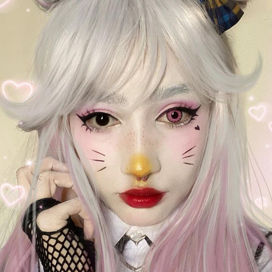 Light Pink Vampire Contacts