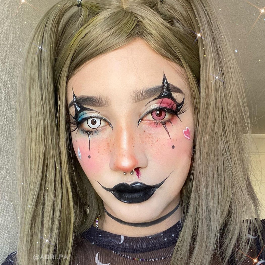 Light Pink Vampire Contacts