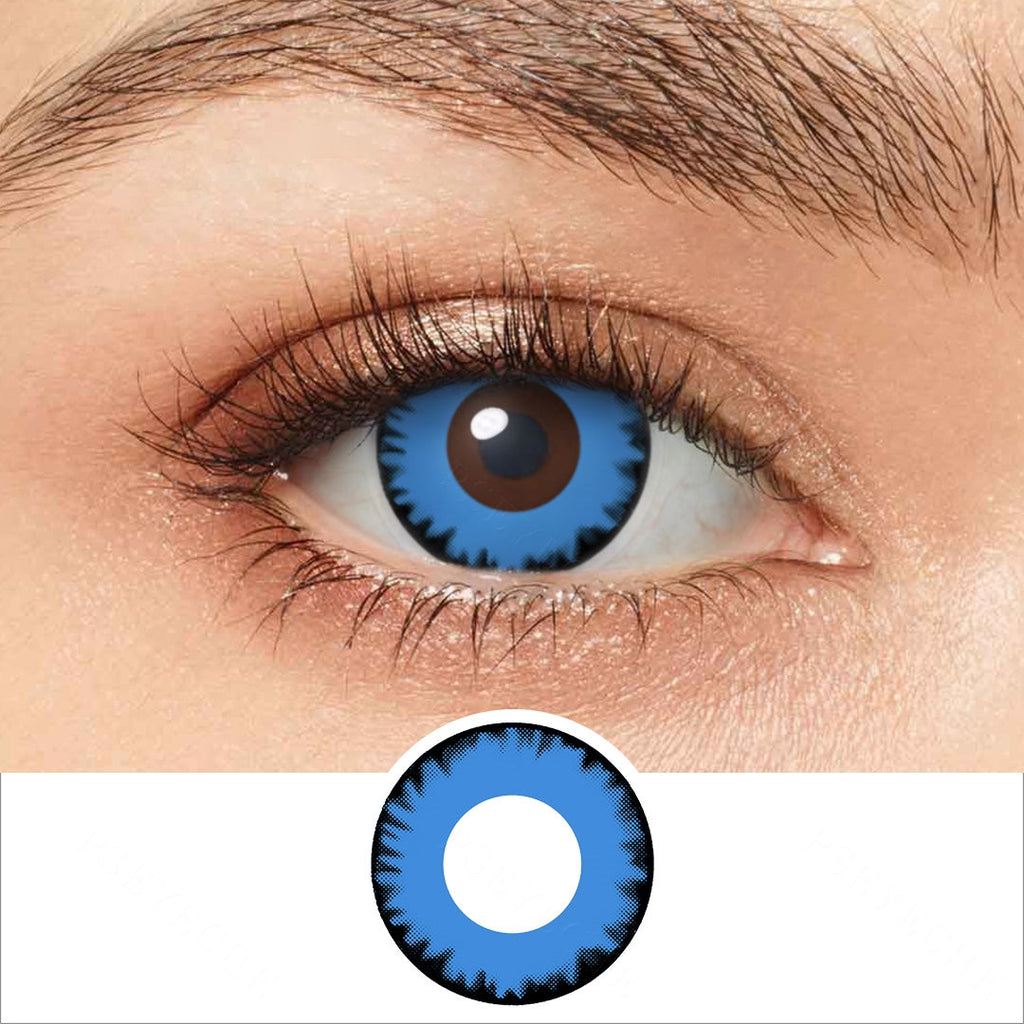 Twilight Blue Werewolf Eyes Contacts