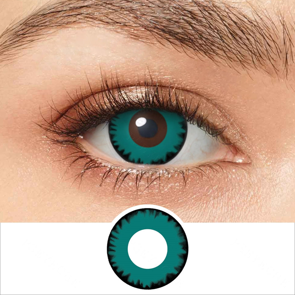 Green Elf Contact Lenses