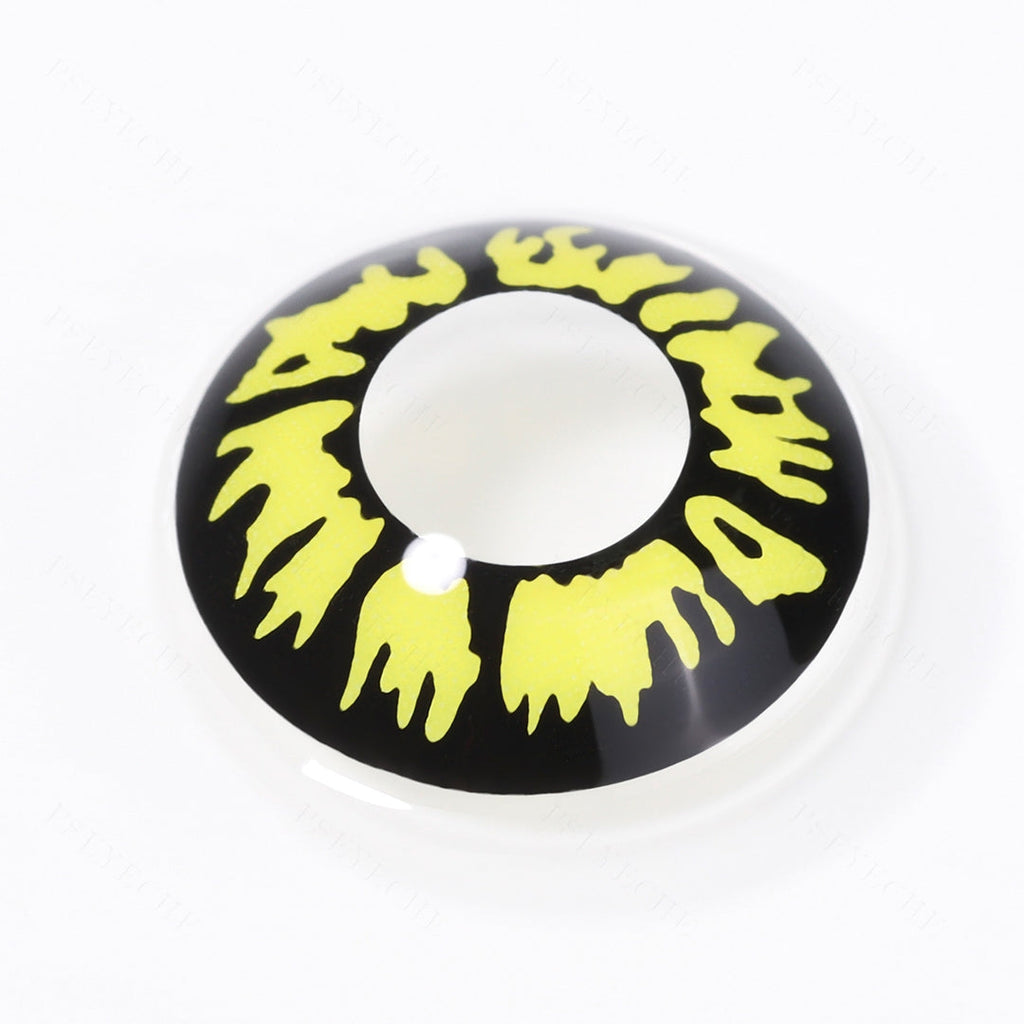 Yellow New Moon Halloween Contacts for Twilight
