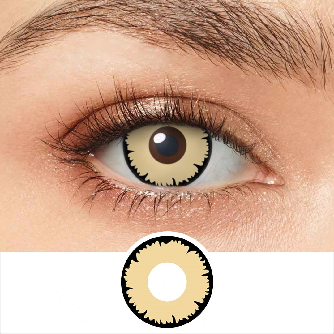 Angelic Brown Contact Lenses Main image