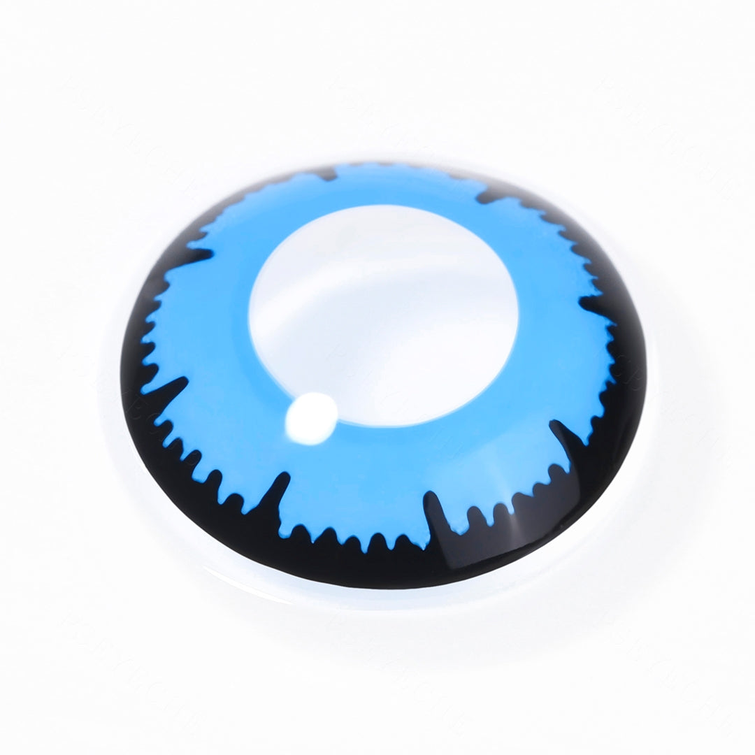 Angelic Blue Contact Lenses Secondary image