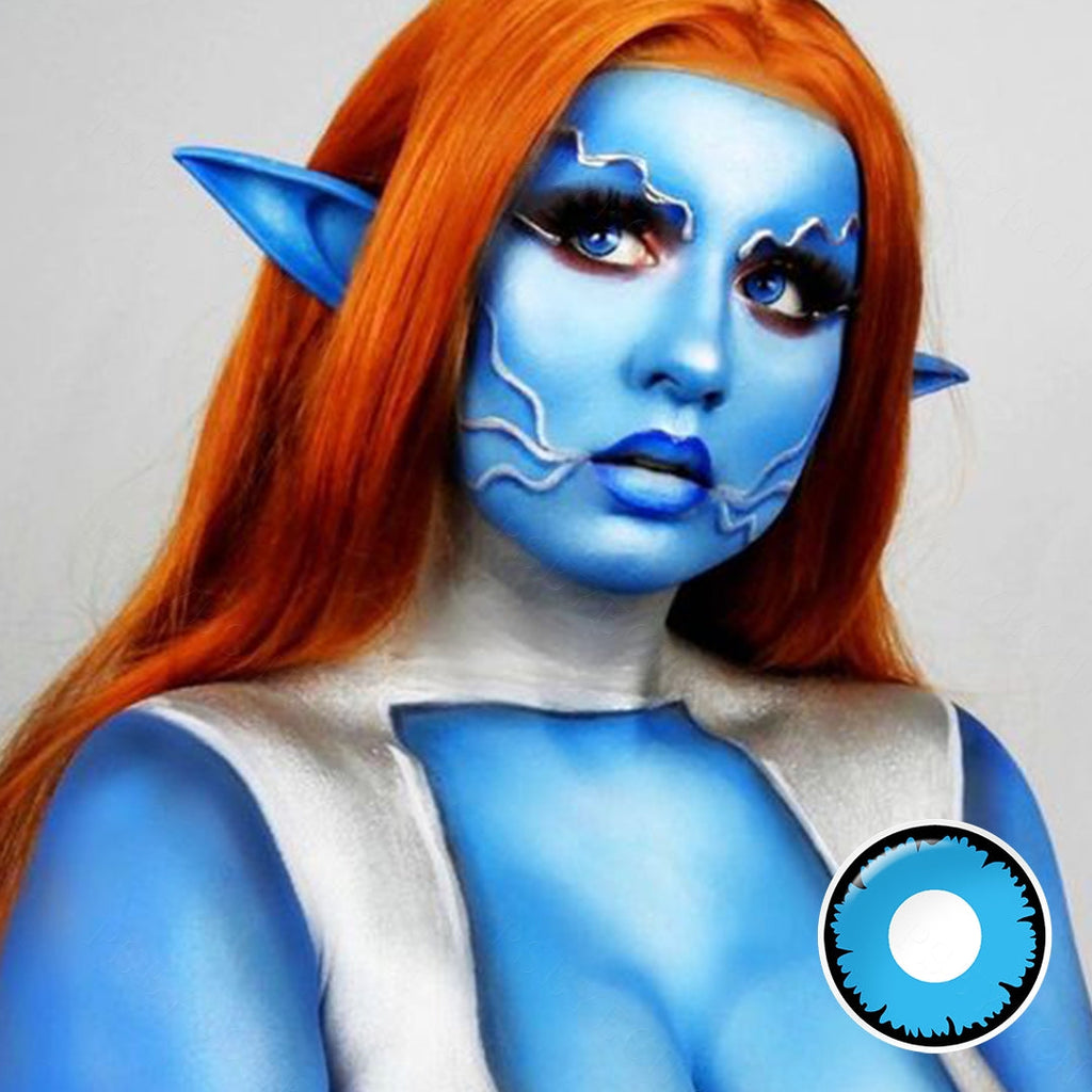 Angelic Blue Contact Lenses