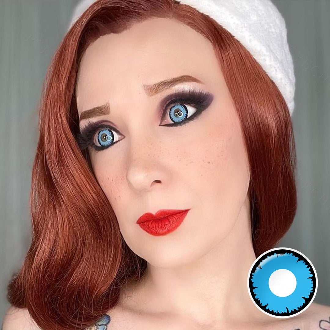 Angelic Blue Contact Lenses