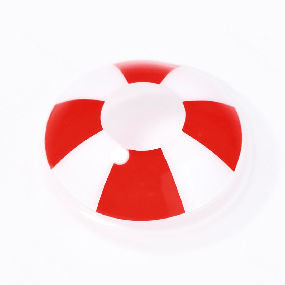 Red White BioHazard Contacts Secondary image