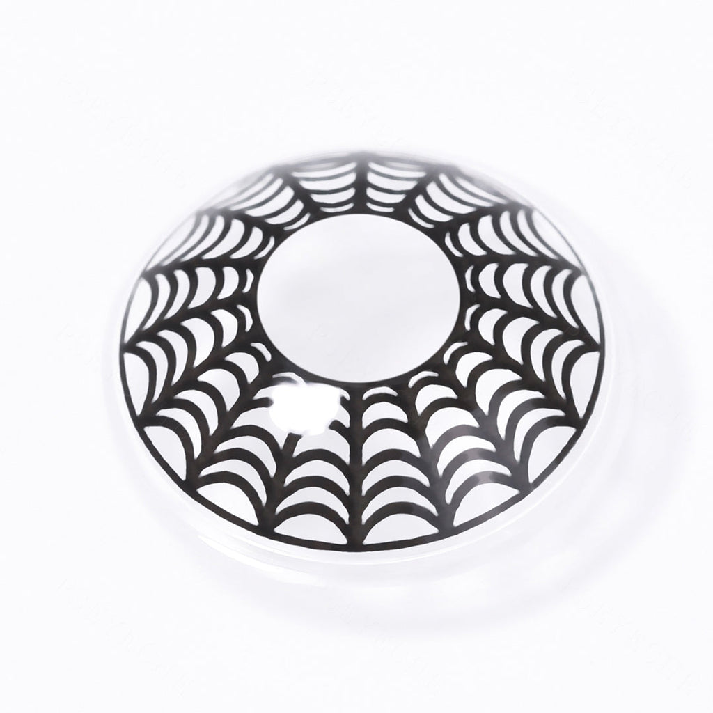 White Web Contact Lenses