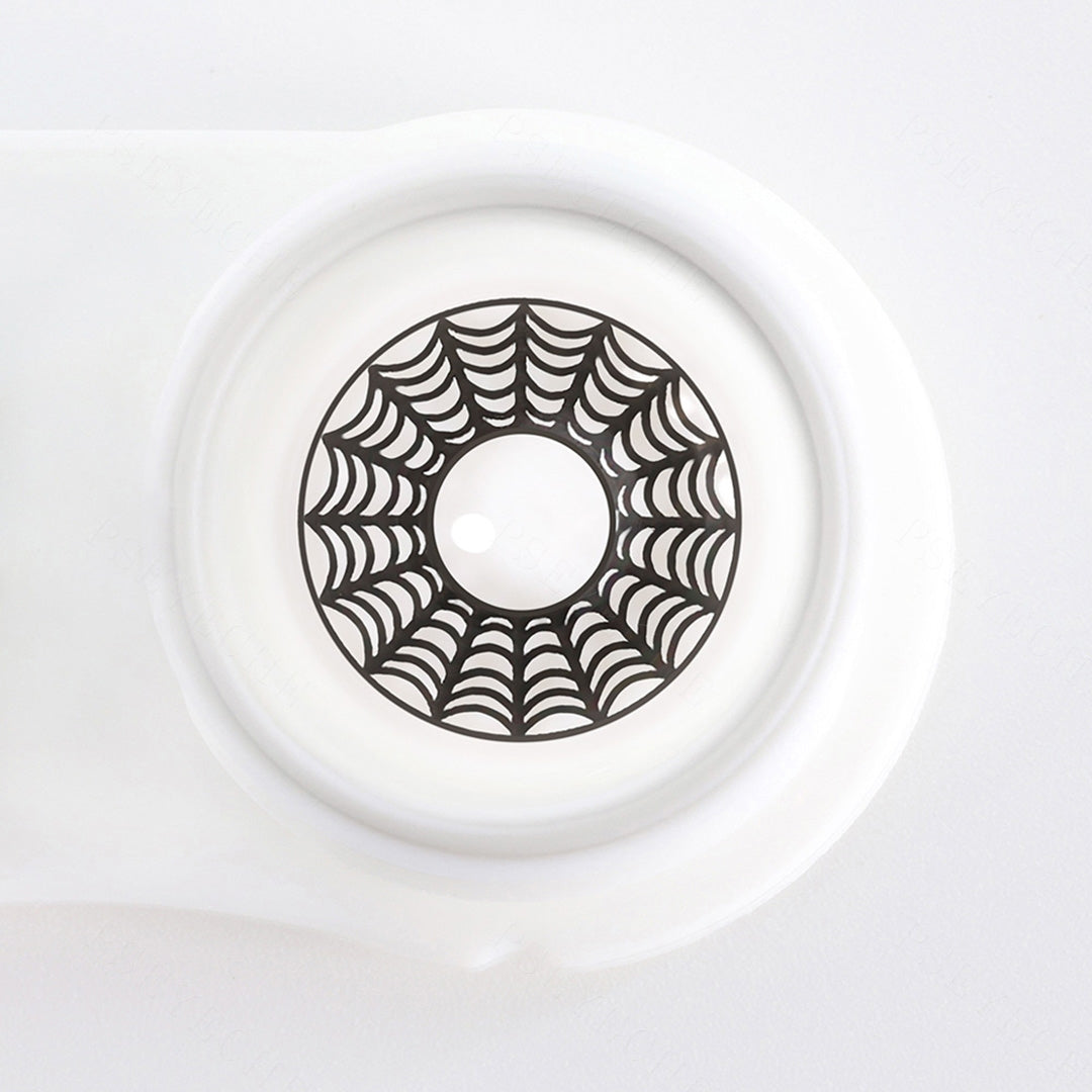White Web Contact Lenses