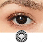 White Web Contact Lenses