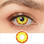 Wild Fire Werewolf Contact Lenses