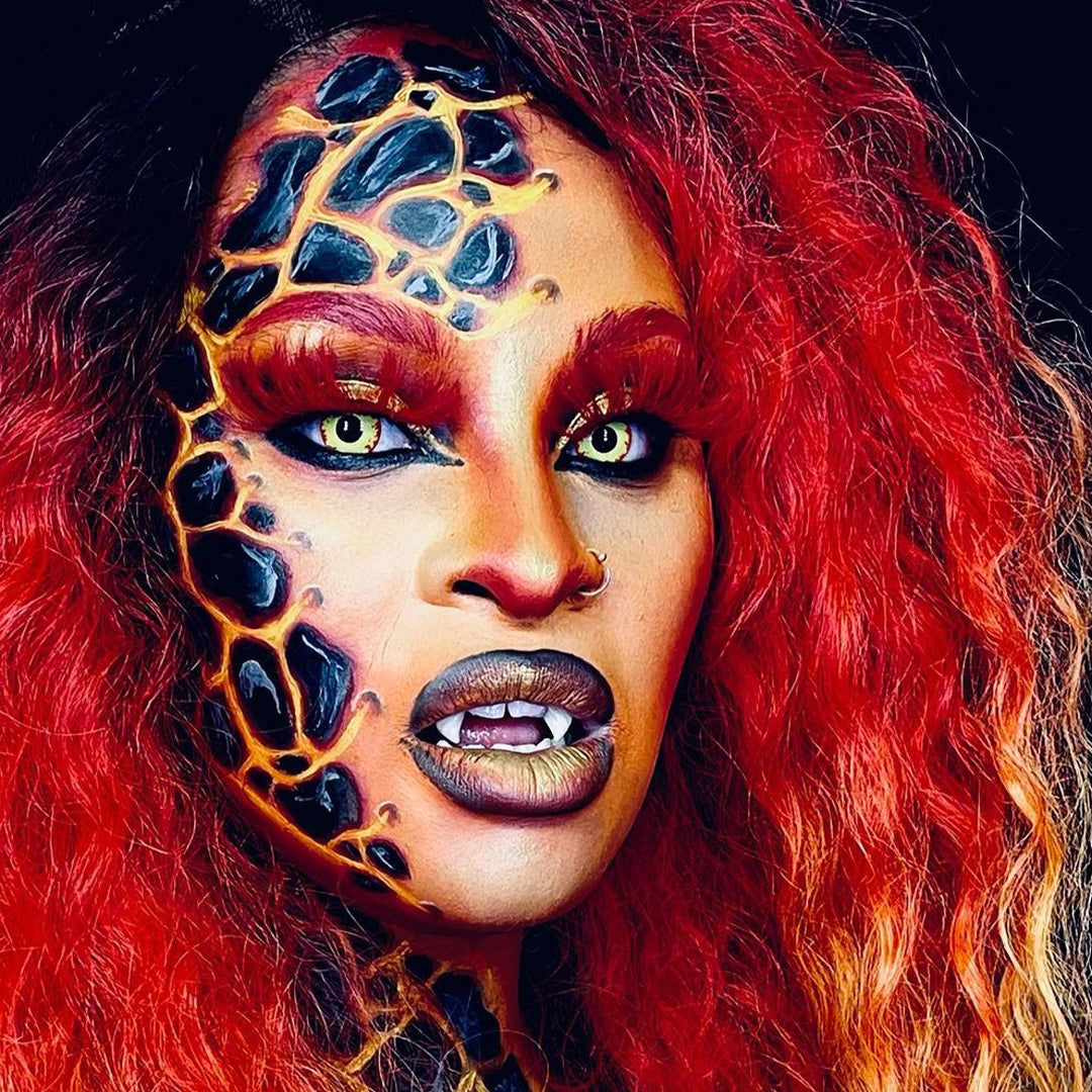 Wild Fire Werewolf Contact Lenses