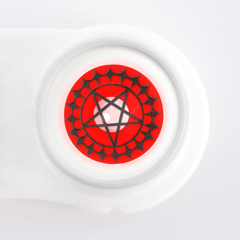 Red Contract Eye Halloween Contacts