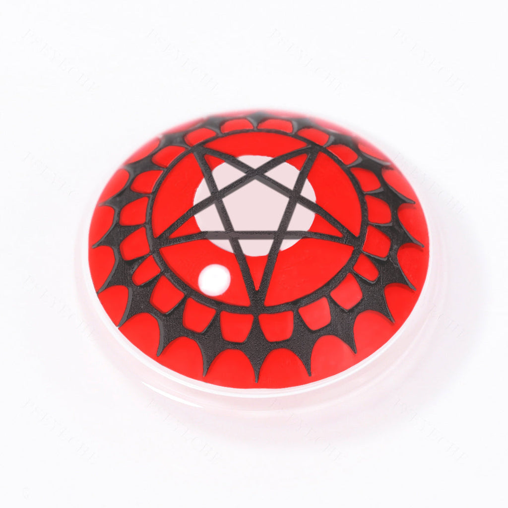 Red Contract Eye Halloween Contacts
