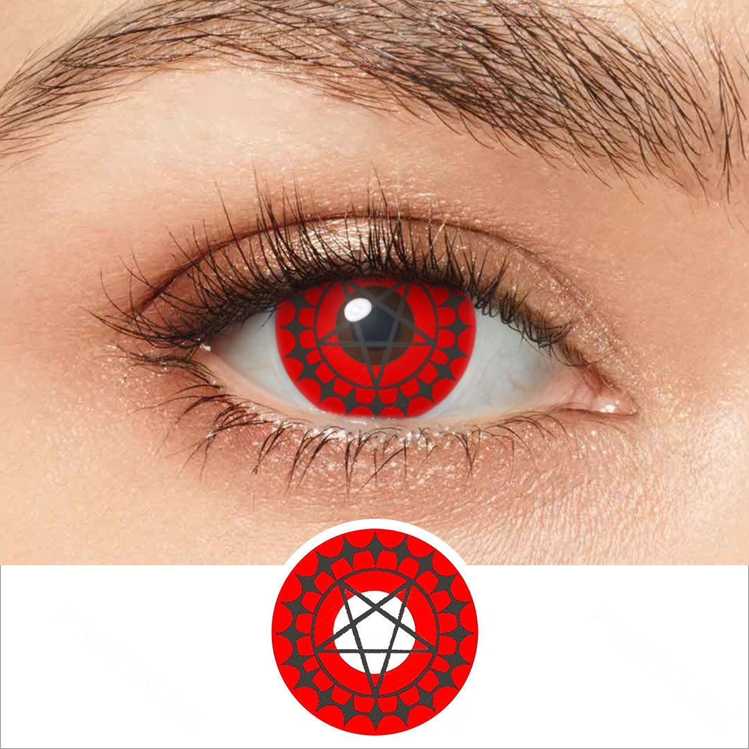 Black Butler Ciel Phantomhive Eye Contacts (Red) Main image