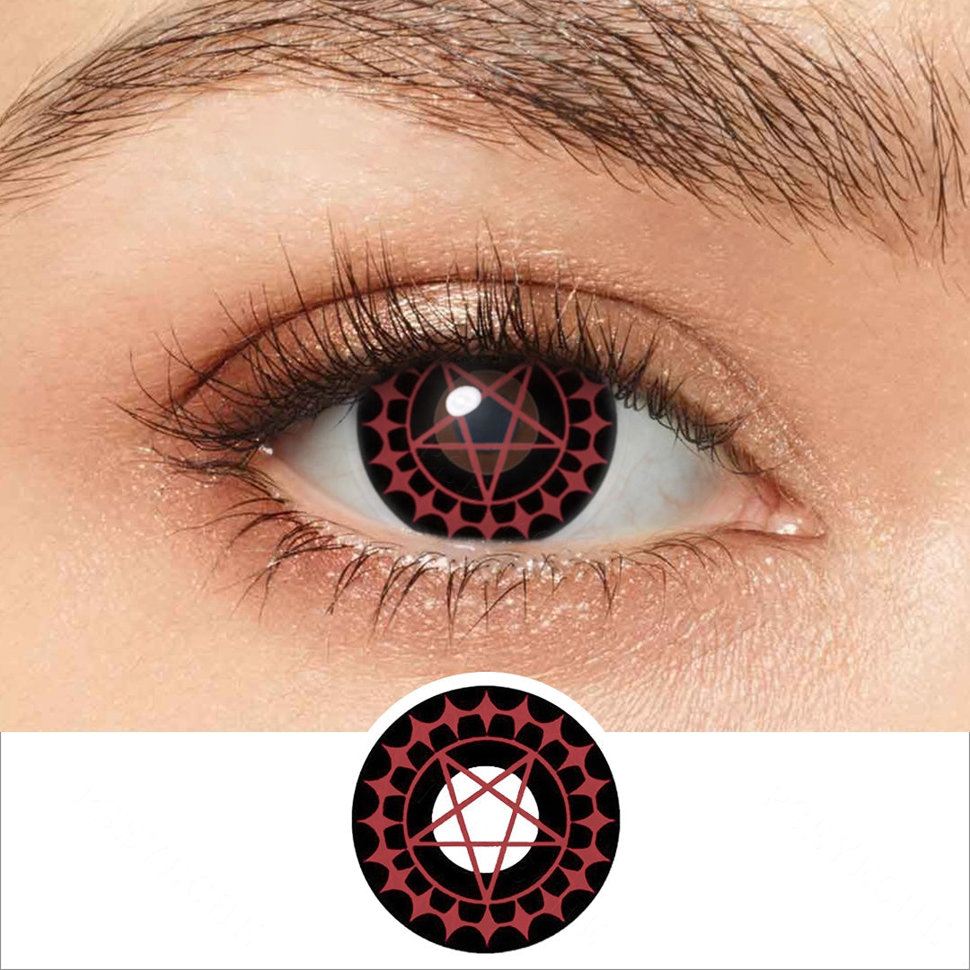 Black Butler Ciel Phantomhive Eye Contacts (Black) Main image