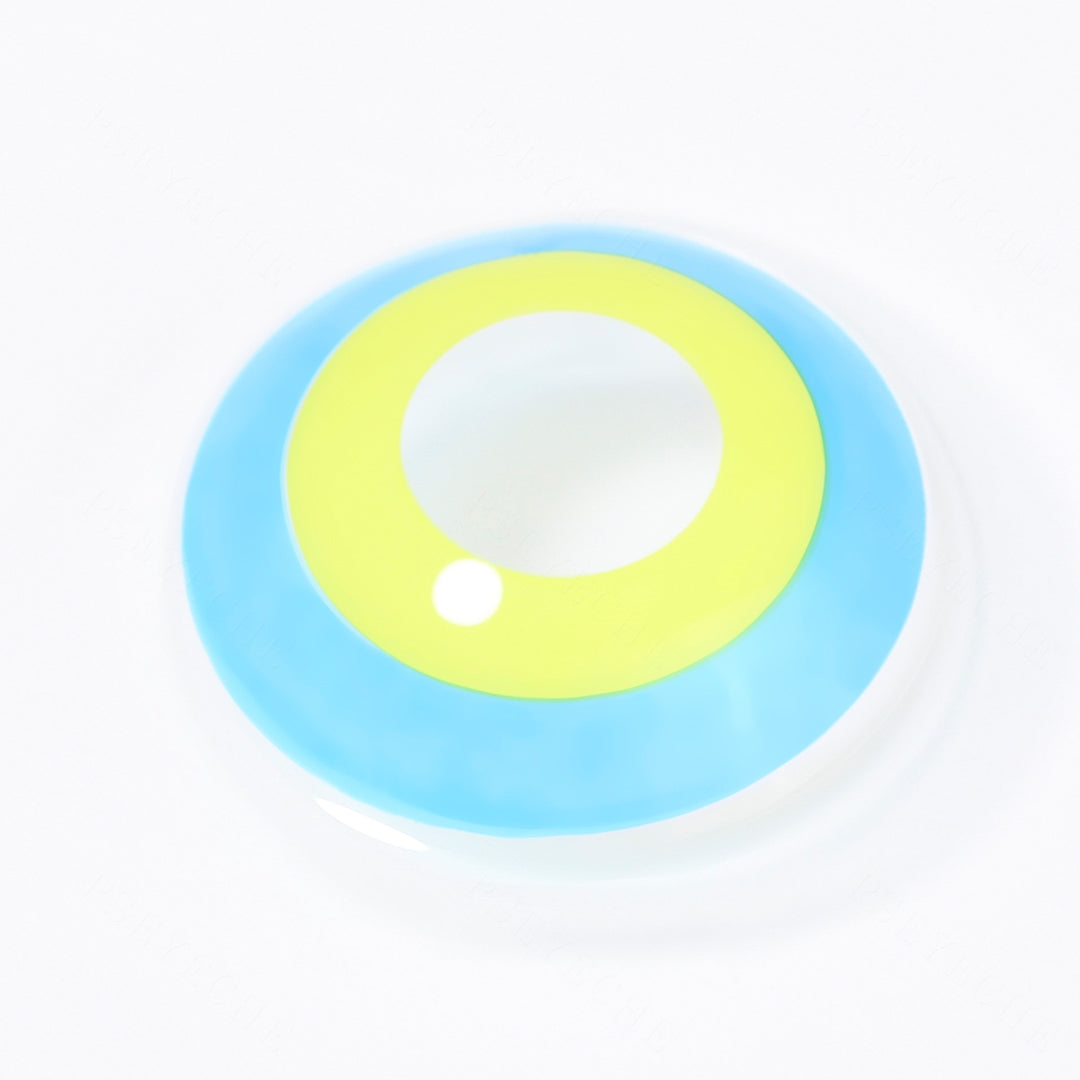 Blue And Yellow Circle Contacts Secondary image