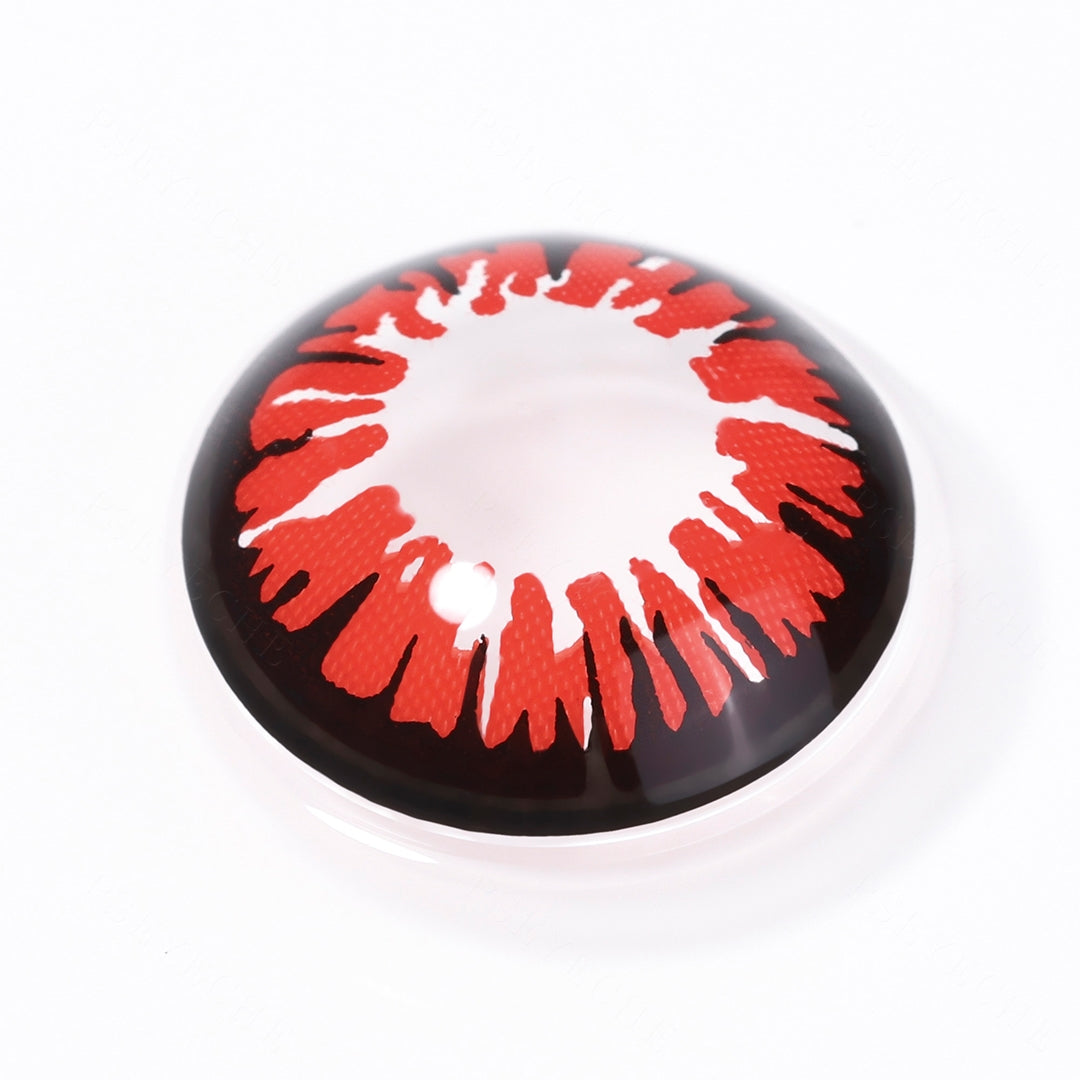 Glamor Red Contact Lenses