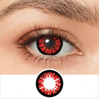Glamor Red Contact Lenses