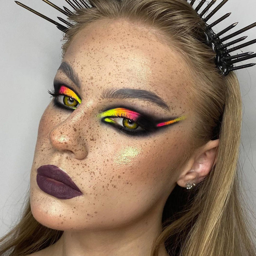 Glamor Yellow Contact Lenses