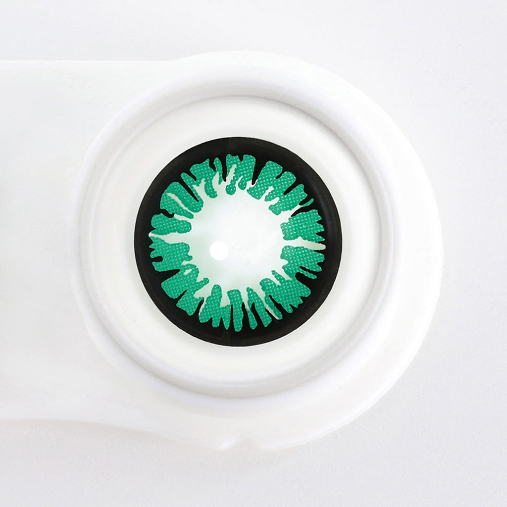Glamor Green Contact Lenses
