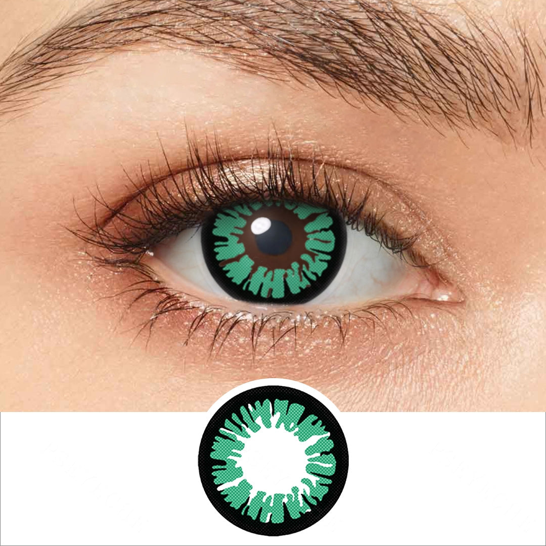 Glamor Green Contact Lenses Main image