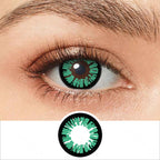 Glamor Green Contact Lenses