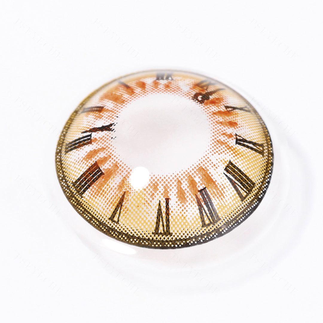 Roman Clock Halloween Contacts