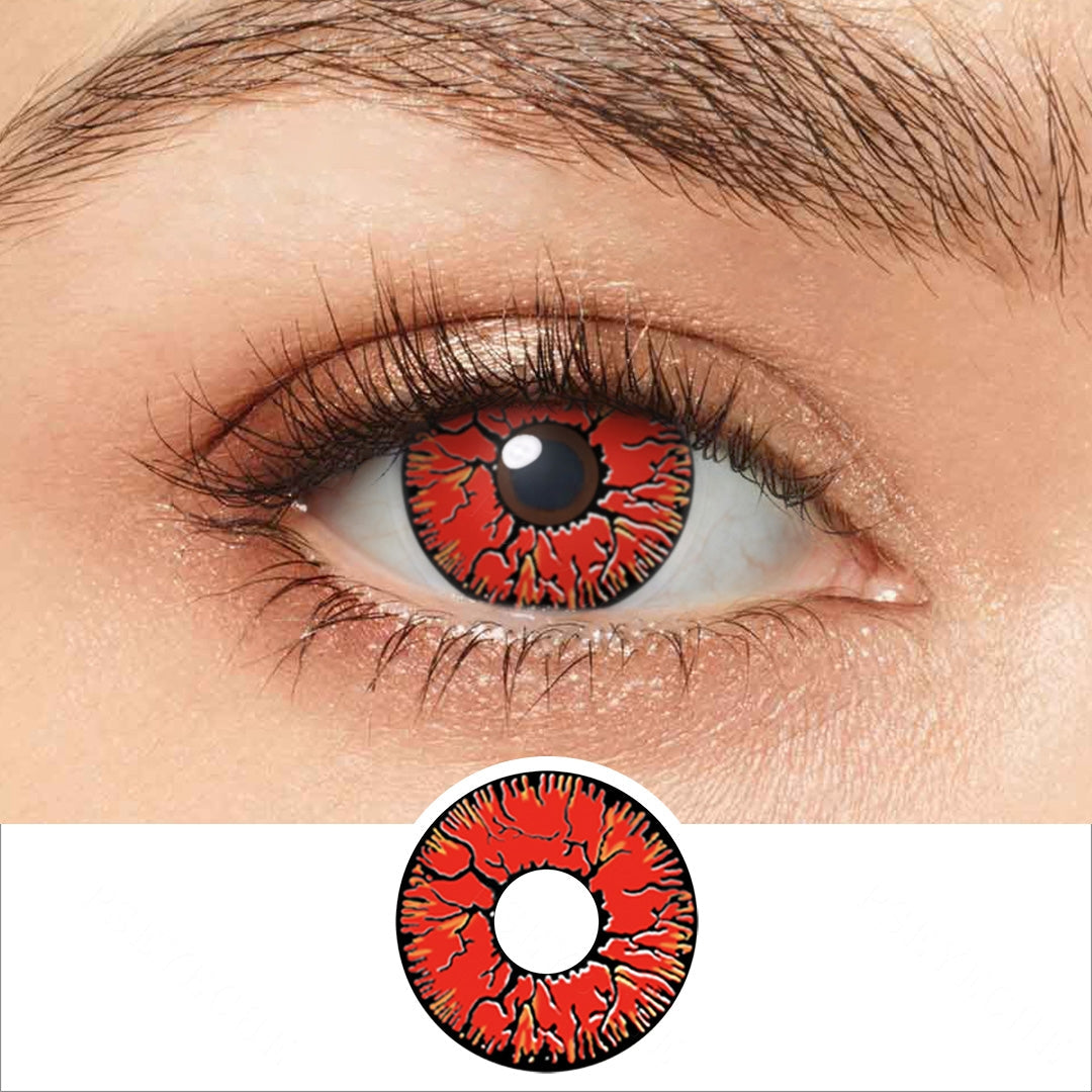 Red Crack Contacts Main image