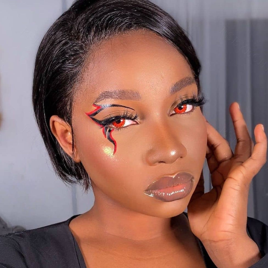 Red Crack Contacts