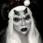 Red Crack Halloween Contacts