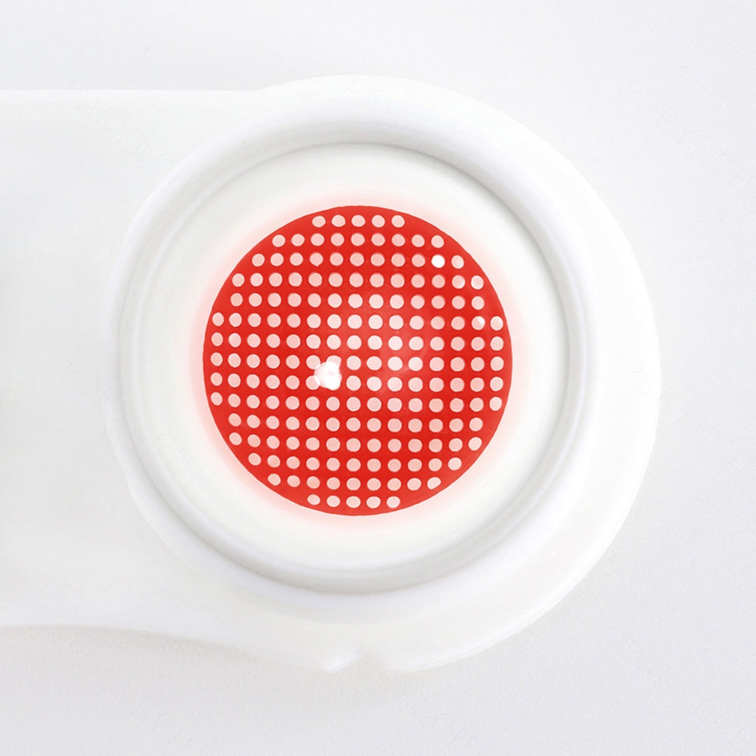 Red Mesh Contacts