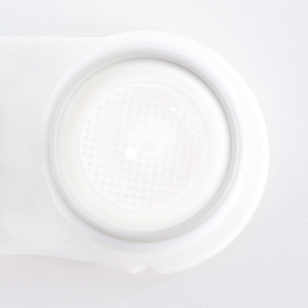 White Mesh Contacts