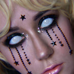 White Mesh Contacts