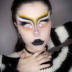 White Mesh Contacts