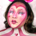 White Mesh Halloween Contacts