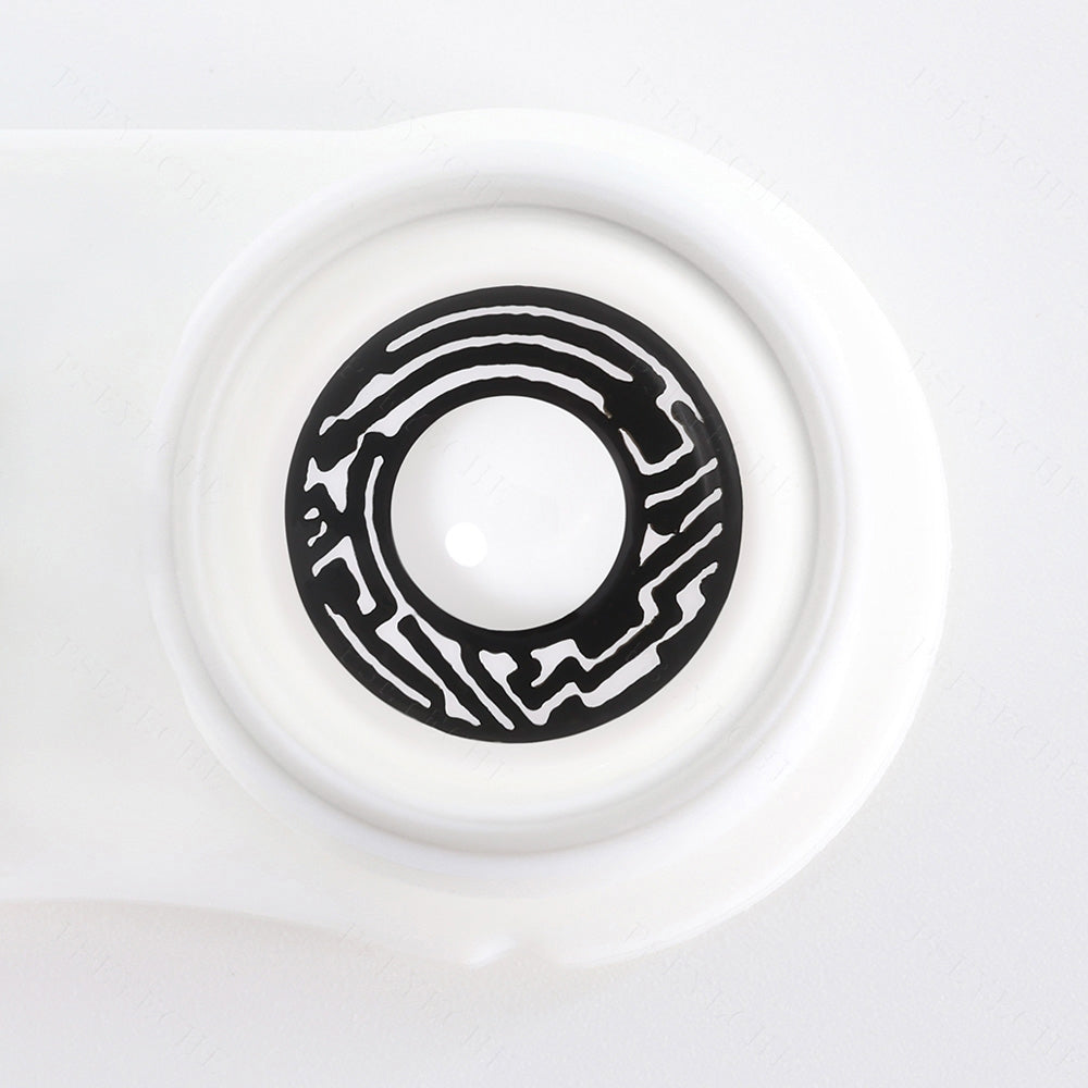 Crazy Cyborg Halloween Contacts