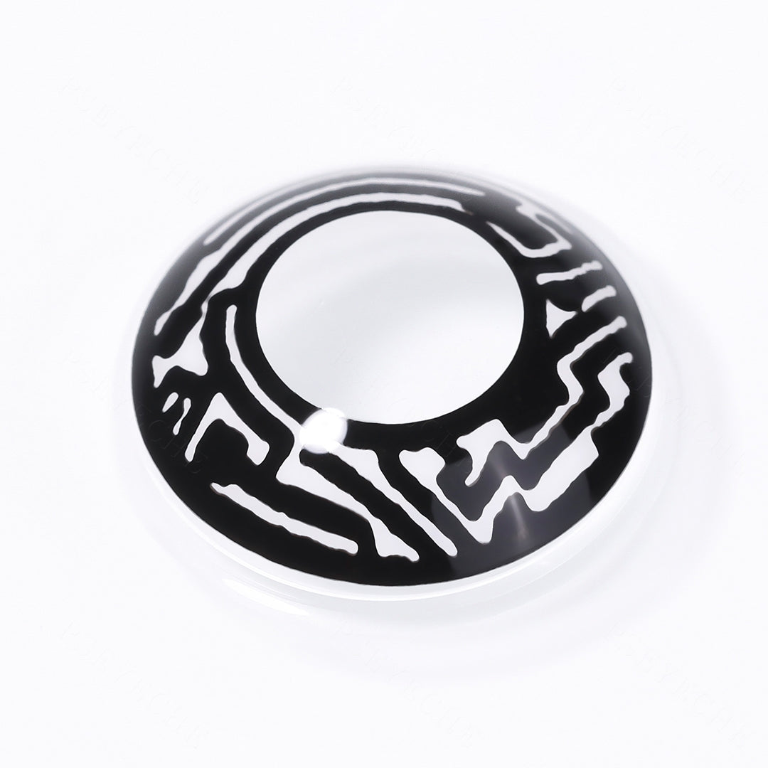 Crazy Cyborg Halloween Contacts Secondary image