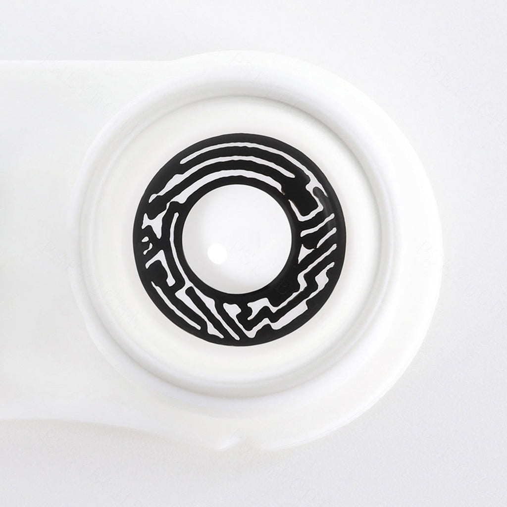Crazy Cyborg Halloween Contacts
