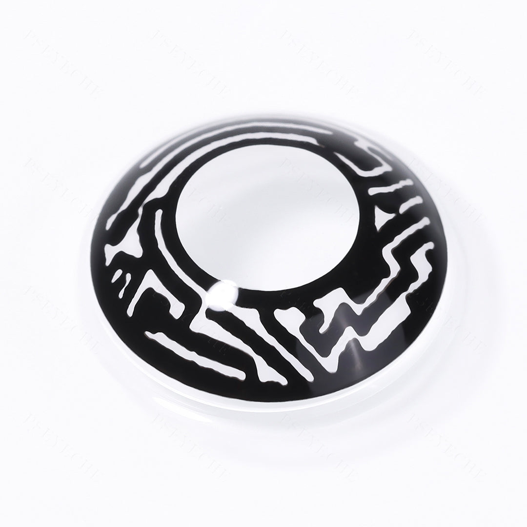 Crazy Cyborg Halloween Contacts Secondary image
