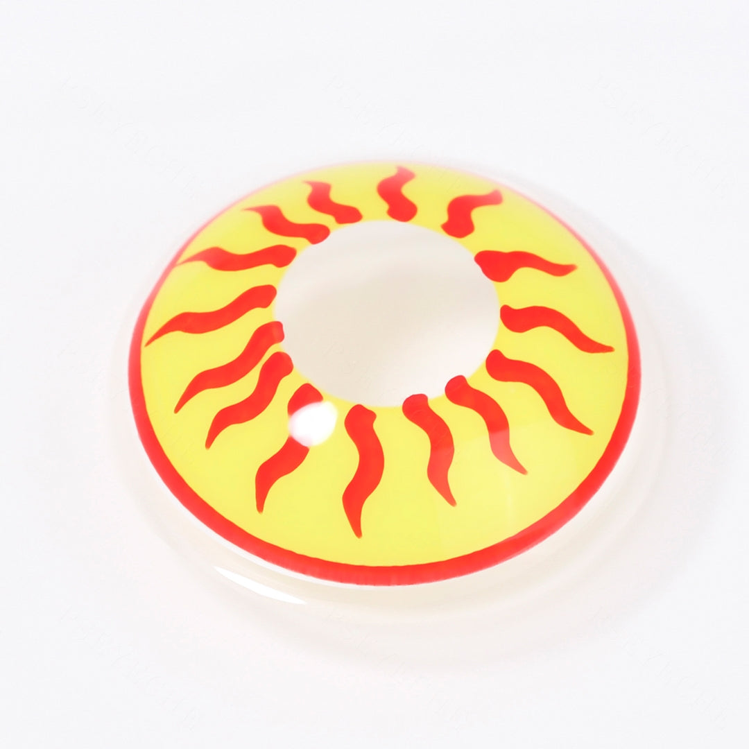 Sun Flame Halloween Contacts Secondary image